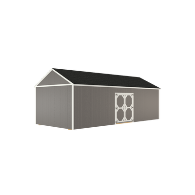 12x28 Utility with LP Smart Siding and Shingle Roof - 806 C