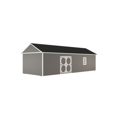 12x32 Utility with LP Smart Siding and Shingle Roof - 809 L