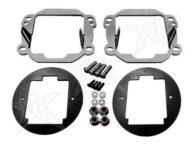 RIGID 2007-2015 Jeep JK Fog Mount Kit, Fits Any D-Series Or Radiance Pod Lights RIGID 2007-2015 Jeep JK Fog Mount Kit, Fits Any D-Series Or Radiance Pod Lights