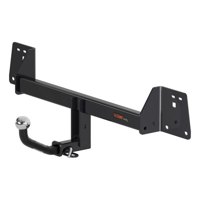 Class I Trailer Hitch, Pin & Clip, 1 7/8 Ball Euro Mount 114901