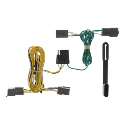 Custom Wiring, 4-Way Flat, Select Mercury Sable Sedan, Except with Dual Exhaust 55351