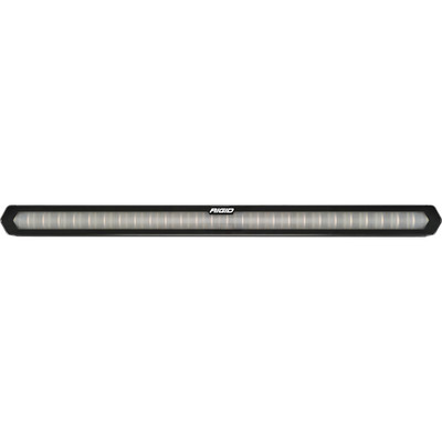 RIGID 28 inch Rear Facing LED Chase Bar with 27 Pre-Programmed Modes And 5 Colors, Black Housing, Race Compliant For Series Requiring Strobing Blue, Amber, Green And Red, Tube Mounts Included