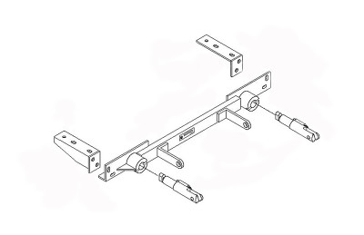 Tow Bar Base Plate, Jeep Grand Cherokee (R) BX1113