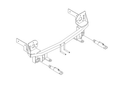 Tow Bar Base Plate BX1300