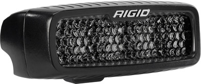 RIGID SR-Q Series PRO Midnight Edition, Spot Diffused, Surface Mount, Pair