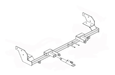 Tow Bar Base Plate, Buick Terraza BX1510