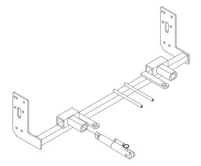 Tow Bar Base Plate, Chevy Malibu BX1648