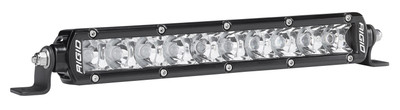 RIGID SR-Series PRO LED Light, Spot Optic, Amber, 10 Inch, Black Housing