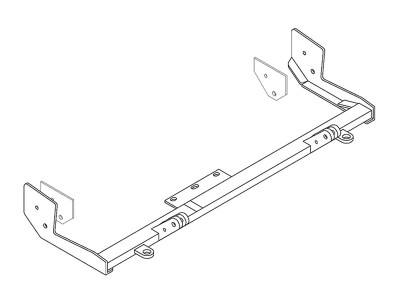 Tow Bar Base Plate, Smmtexpocolt Vista E13 BX1920