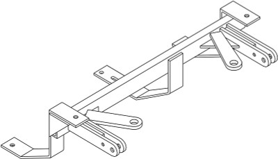 Tow Bar Base Plate, Dodge Stratus  E13 BX1928