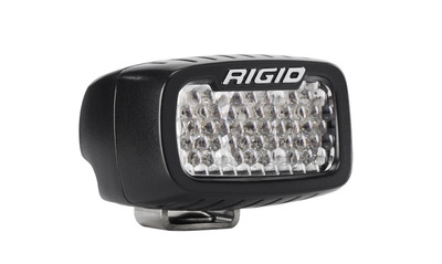 RIGID SR-M Series PRO, Driving Diffused, Surface Mount, Black Housing, Single