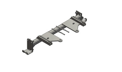 Tow Bar Base Plate, Mercedes Sprinter Van BX2003