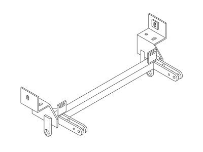 Tow Bar Base Plate, Ford Explorer Limtd E13 BX2128