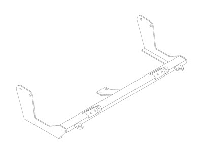 Tow Bar Base Plate, Hyundai Elantra  E13 BX2304