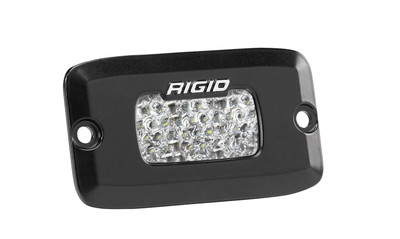 RIGID SR-M Series PRO, Drive Diffused, Flush Mount, Black Housing, Single