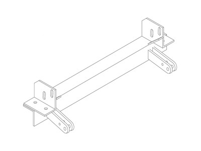 Tow Bar Base Plate, Mazda Navajo  E13 BX2508