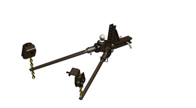 Hitch, Swaypro, 1,500 Lb, Clamp, 2-1/2" Rcvr BXW1508