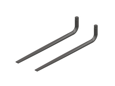 Kit, 600 Lb. Spring Bars, 2-Point Hitch BXW4057