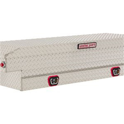 Saddle Box; Aluminum; Compact; Clear; 6.0 cu ft; 154-0-03