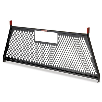 Cab Protector; Height 27.5 in.; Length 71.5 in.; Width 3 in.; Black Color; Steel; Powder Coat Finish; Bed Rail Mounting Method; 1906-5-02 Cab Protector; Height 27.5 in.; Length 71.5 in.; Width 3 in.; Black Color; Steel; Powder Coat Finish; Bed Rail Mounting Method; 1906-5-02