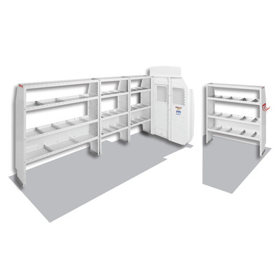 Commercial Shelving Van Package 600-8410X