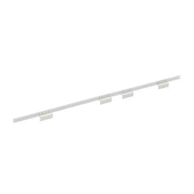 Van Shelf Mounting Kit; 0.7 ft.; White; Steel; Powder Coat Finish; 975103-3-01