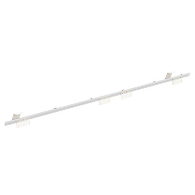 Van Shelf Mounting Kit; 1.6 ft.; White; Steel; Powder Coat Finish; 975402-3-01