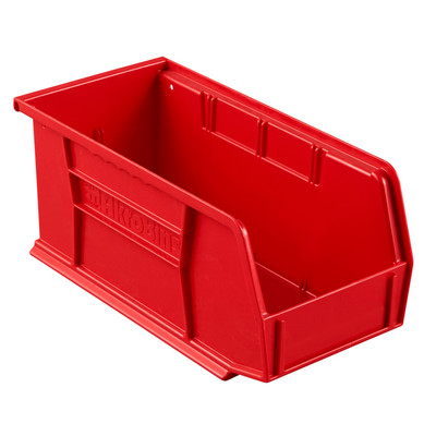 Bin Set; Small; Number of Bins 6; 2.2 ft.; Depth 10.88 in.; Height 5 in.; Width 5.5 in.; Red; Plastic; 9858-7-01 Bin Set; Small; Number of Bins 6; 2.2 ft.; Depth 10.88 in.; Height 5 in.; Width 5.5 in.; Red; Plastic; 9858-7-01
