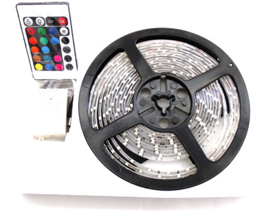 RS-3FT-3528-RGB - 3ft (1M) 20-Color 3528 LED Strip w/ Remote (RGB Multi-Color)