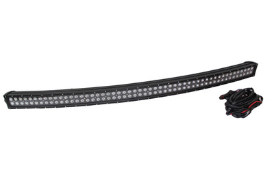 RS-54WRAP-BV - Blacked Out Series 54in Wraparound Dual Row Light Bar (Fitted to RS Brackets)