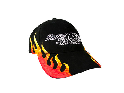 RS557HAT - Race Sport Lighting Snapback Hat w/ Flame Pattern RS557HAT - Race Sport Lighting Snapback Hat w/ Flame Pattern
