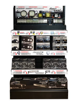 RS5A-36SS - 36in Powered Shelf Display for Light Bars & Auxiliary Spots - Street Series