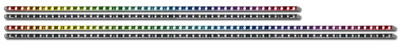 RSUK36T - (1) 36in Aluminum Channel RGB LED Rail Light for RSUKIT