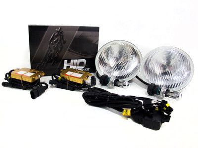 VS-JEEP0006-GREEN - 2000-2006 Wrangler HID Kit & 7in Lenses H4 Vehicle Specific HID Kit w/ All Parts