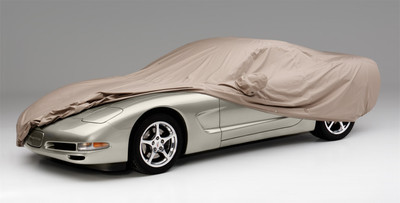 Custom WeatherShield HP Car Cover - Taupe C15833PT