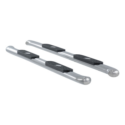 4" Polished Stainless Oval Side Bars, Select Toyota Tundra S222013-2