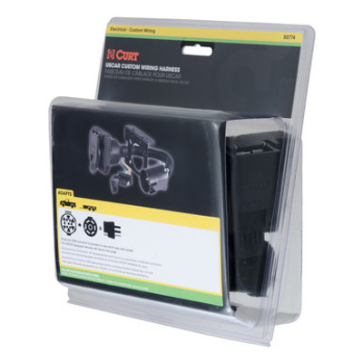 CURT Dual-Output 7 & 4-Way Connector (Plugs into USCAR) for Mercury Vehicles - 55774