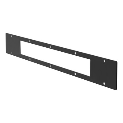 Pro Series 30-Inch Black Steel Light Bar Cover Plate PC20OB