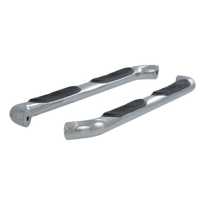 3" Round Polished Stainless Side Bars, Select Mitsubishi Outlander, RVR 208005-2
