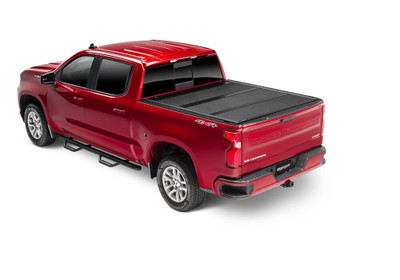 UnderCover Armor Flex Hard Folding Tonneau Cover 2019 (New Body Style)-2022 Silverado/Sierra 1500 6' 7" Bed without CarbonPro Truck Bed - AX12023