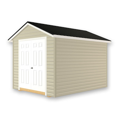 8 x 10 Gable Hampton  metal roof | 603