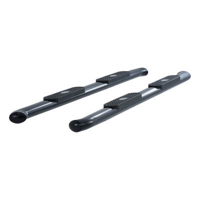 4" Black Steel Oval Side Bars, Select Toyota Tundra S222013