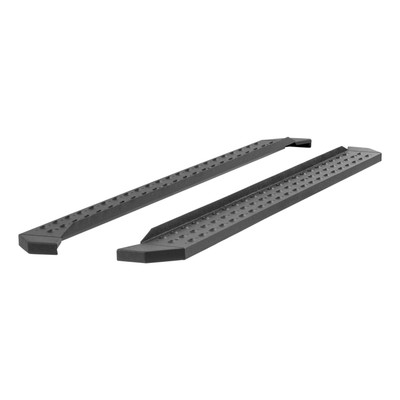 RidgeStep 6-1/2" x 91" Black Steel Running Boards (No Brackets) C2891