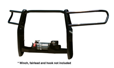 Winch Bumper - Center Grille + Brush guards 23366MB