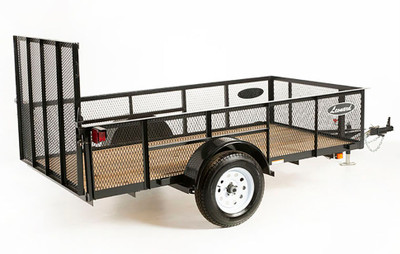 Carry-On Trailer 4-ft X 6-ft Steel Mesh Utility Trailer, 50% OFF