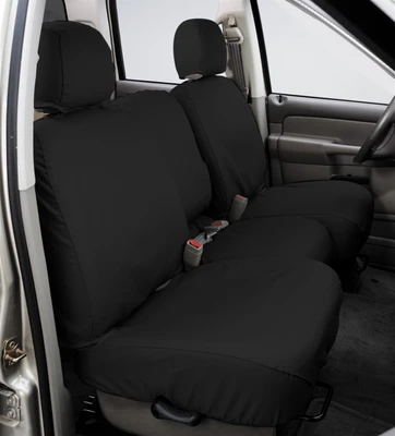 Polycotton SeatSaver Custom Second Row Seat Covers - Charcoal SS8427PCCH