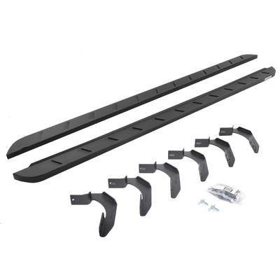 RB10 Slim Running boards - Complete Kit: RB10 Slim Running board + Brackets 63412680SPC