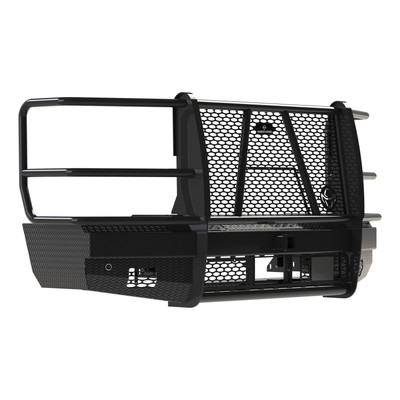 Sport Winch-Ready Front Bumper with Grille Guard FBF235BLR