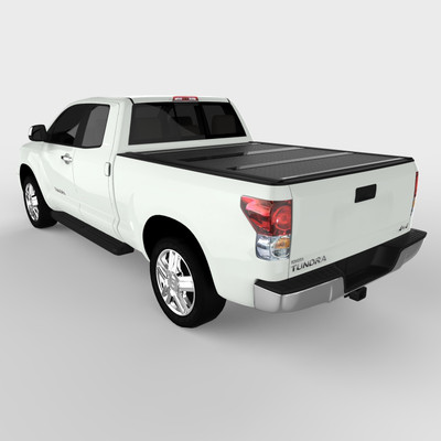 UnderCover Flex 2007-2021 Toyota Tundra 6' 6 Bed Std/Dbl without Deck Rail System without Trail Special Edition Storage Boxes - Black Textured FX41009
