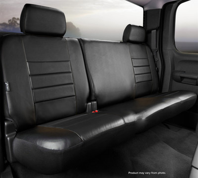 SL Rear Seat Cover Split Backrest 60 Driver/40 Passenger SL65-11 BLK/BLK